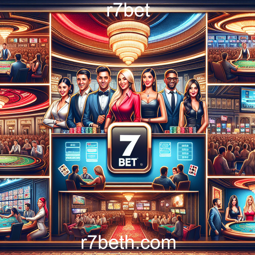 Experimente a Emoção dos Jogos 'Ao Vivo' no R7Bet